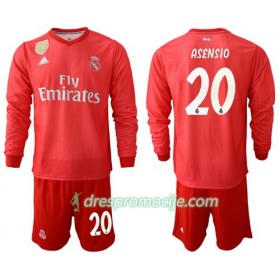 Real Madrid Dres Asensio 20 Dječji Treći 2018/19 Dugim Rukavima